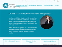 Tablet Screenshot of heleenvanegmond.nl